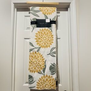 RACHEL ZOE Decorative Blanket Throw - Sunflower - Made In India - 50”x 70”